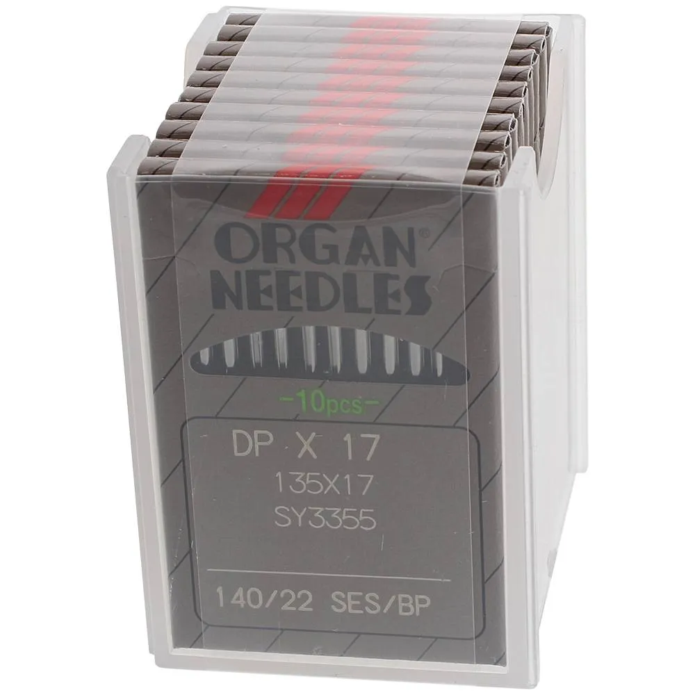 100pk Organ 135x17 Ball Point Needles - Size 140/22