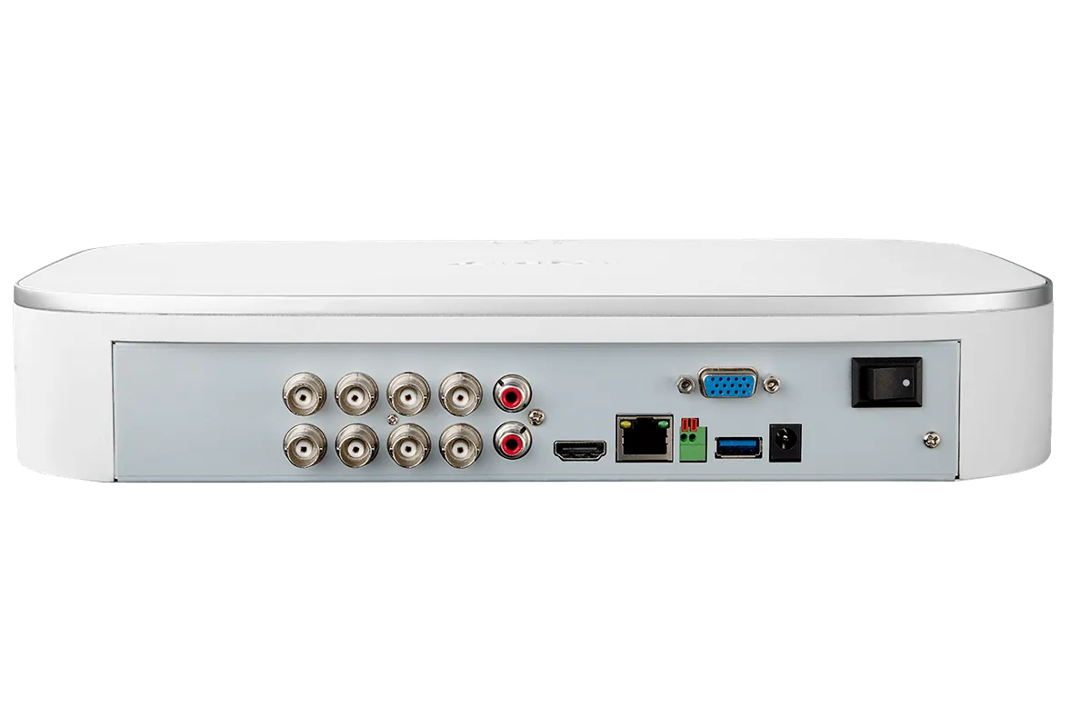 4K Ultra HD 8-Channel Digital Video Recorder with Smart Motion Detection and Smart Home Voice Control