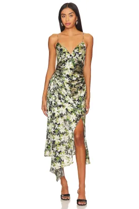 Alice   Olivia Shawna Dress in Moonlight Floral