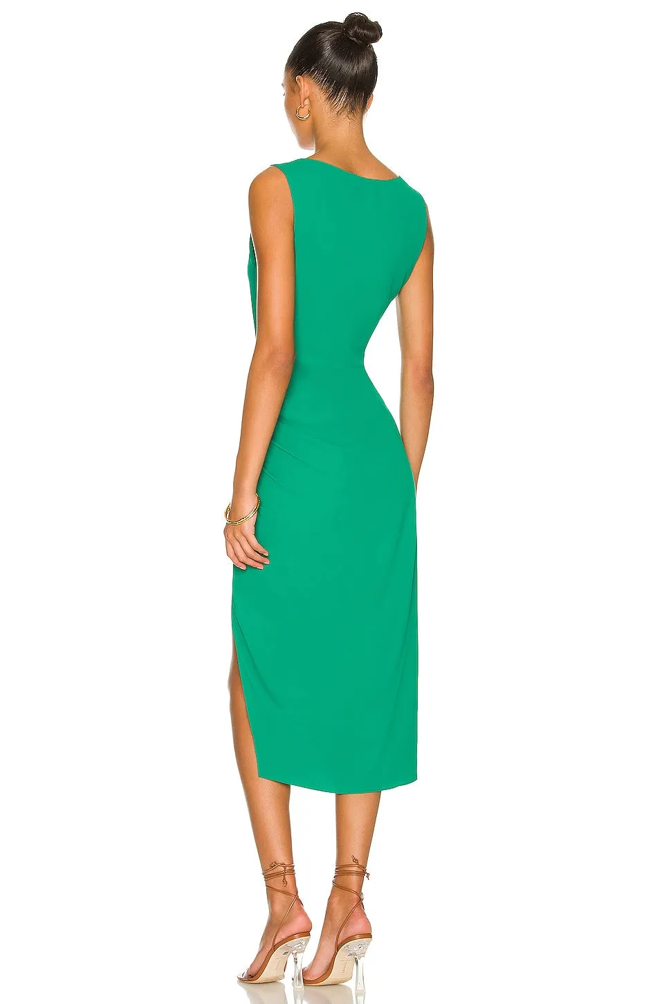 Amanda Uprichard Pomona dress, dark green