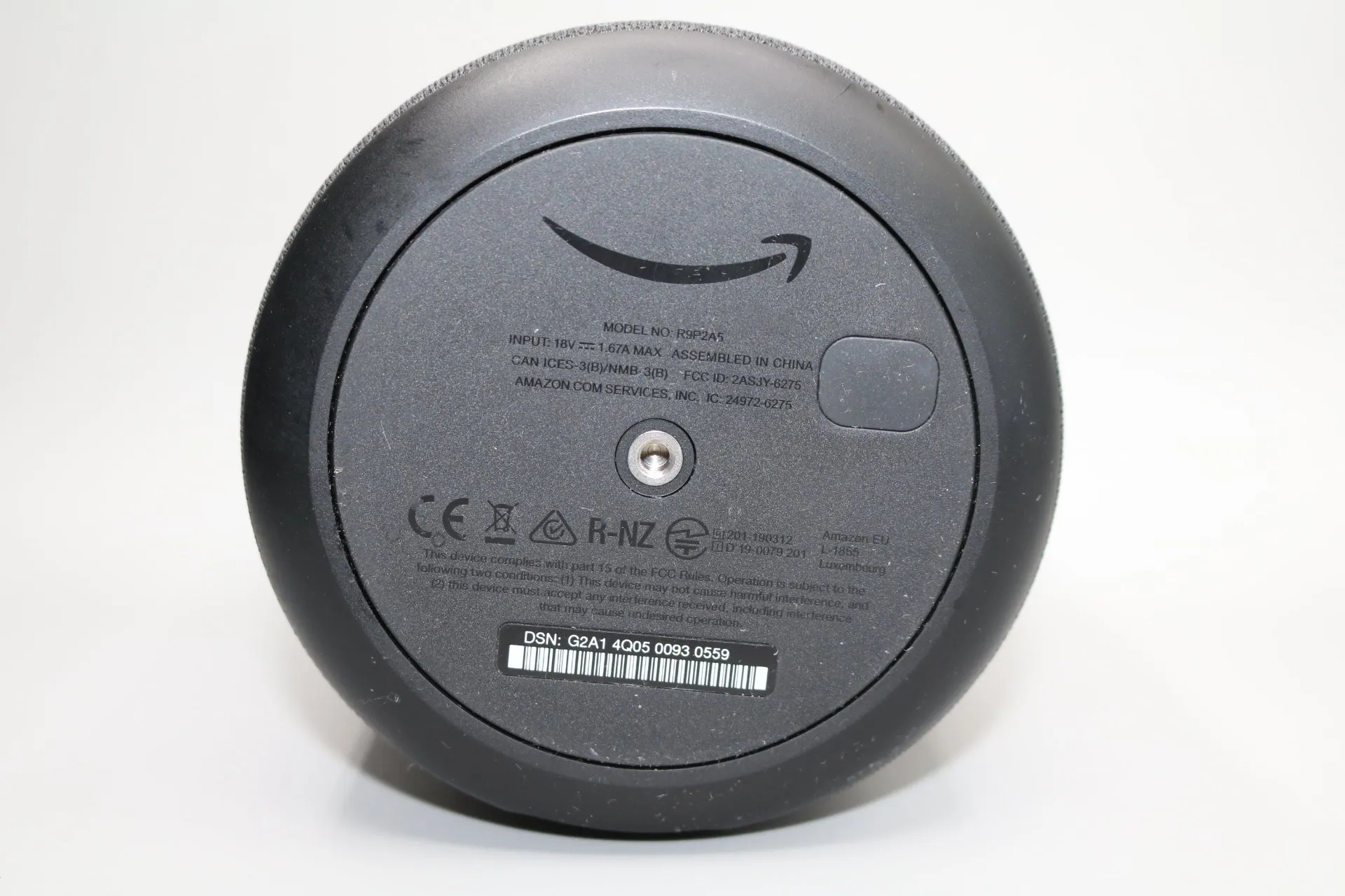 Amazon R9P2A5 Echo 3rd Gen Smart Speaker