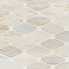 Angora Elongated Octagon - Stone Tile