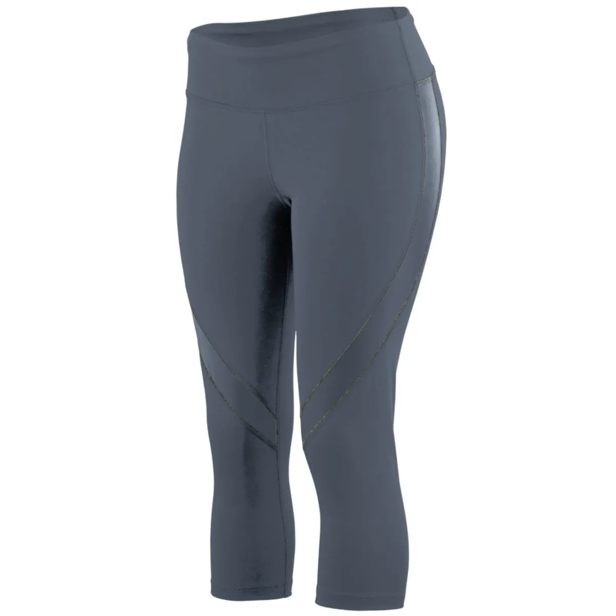 Augusta Sportswear Ladies Action Color Block Capri