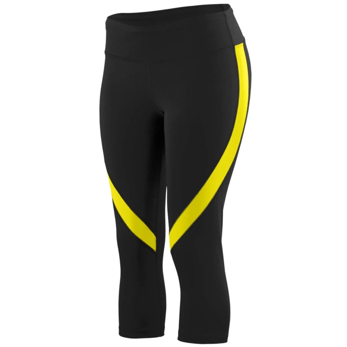 Augusta Sportswear Ladies Action Color Block Capri