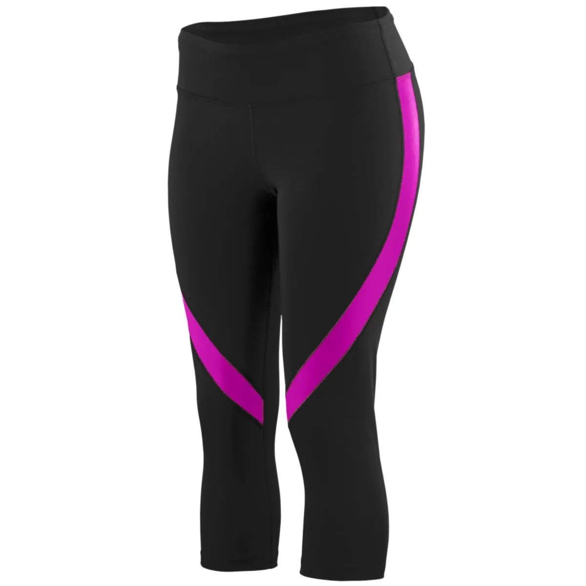Augusta Sportswear Ladies Action Color Block Capri