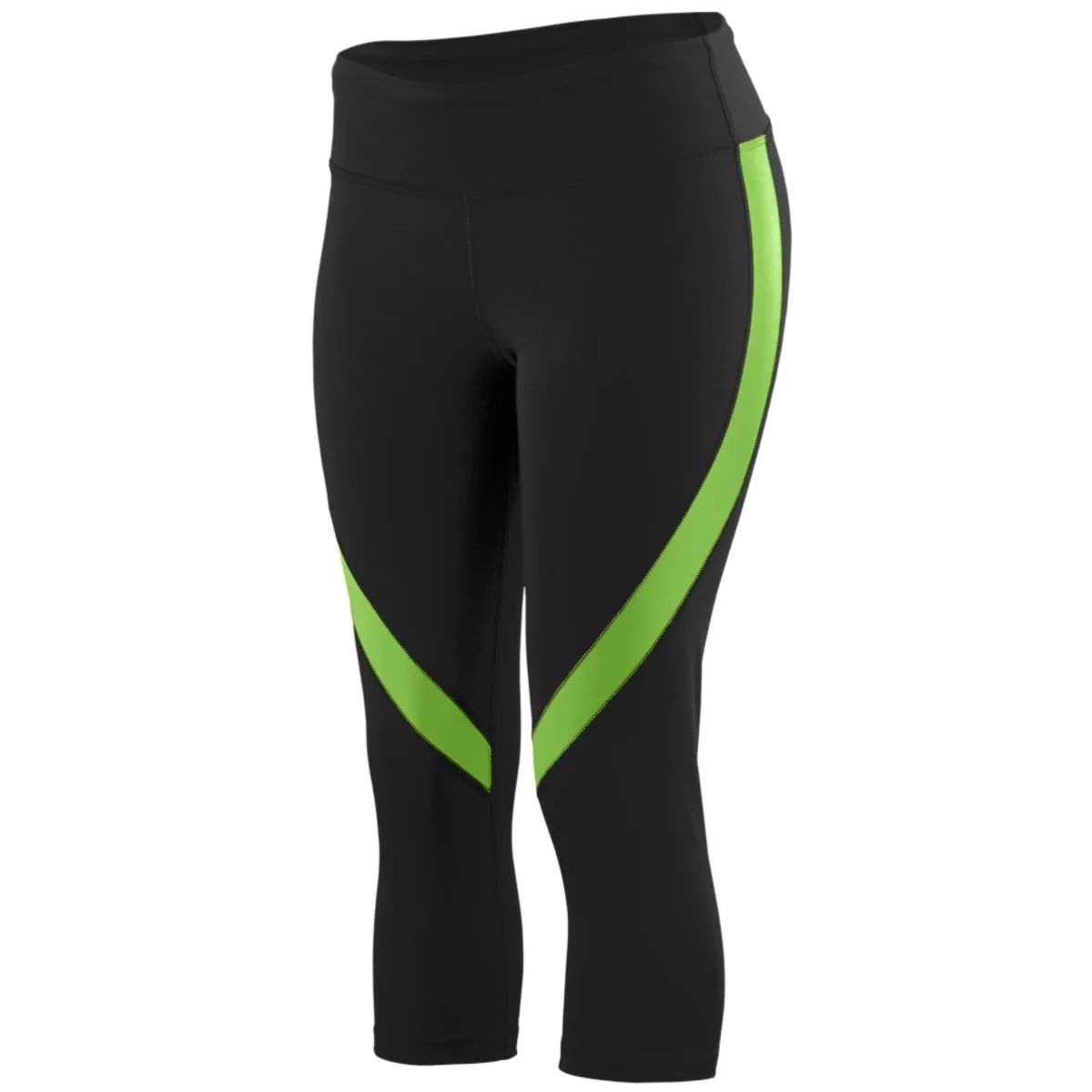 Augusta Sportswear Ladies Action Color Block Capri