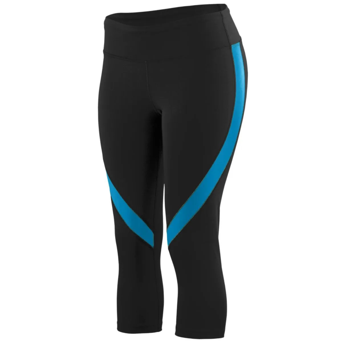 Augusta Sportswear Ladies Action Color Block Capri