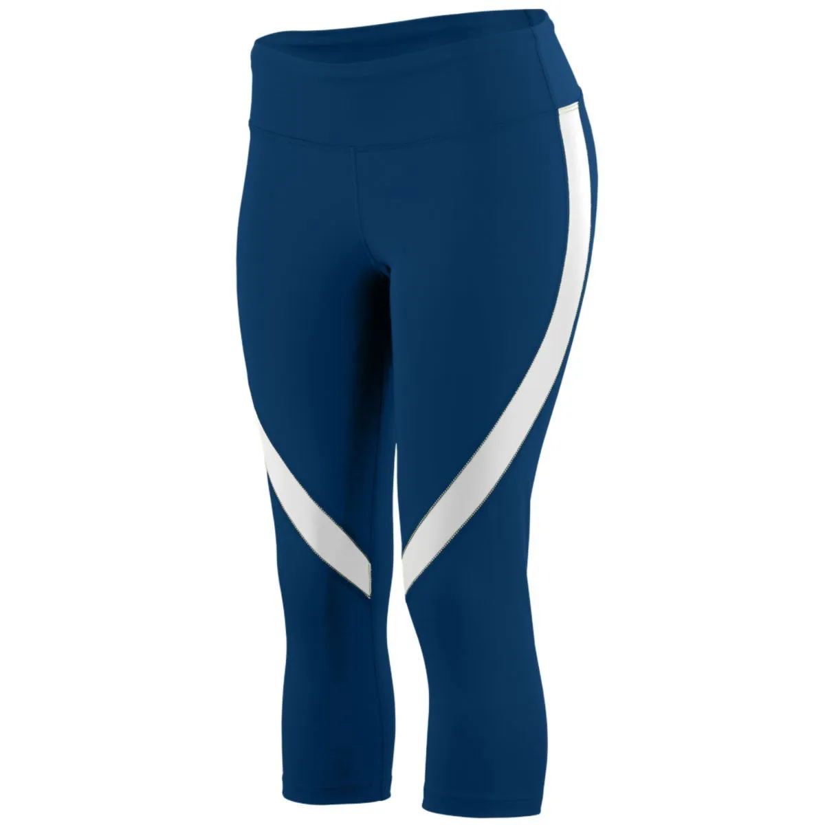 Augusta Sportswear Ladies Action Color Block Capri