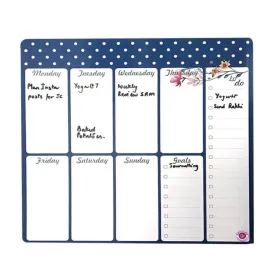 Azalea Magnetic Rewritable Week Planner
