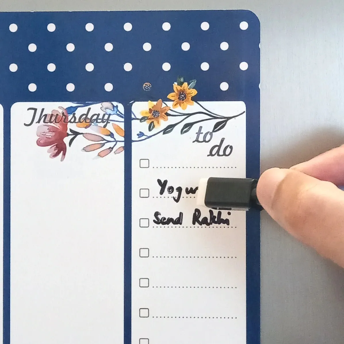 Azalea Magnetic Rewritable Week Planner