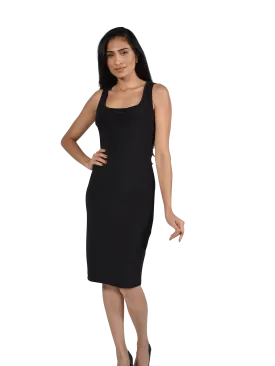 Black Dress Style 221037