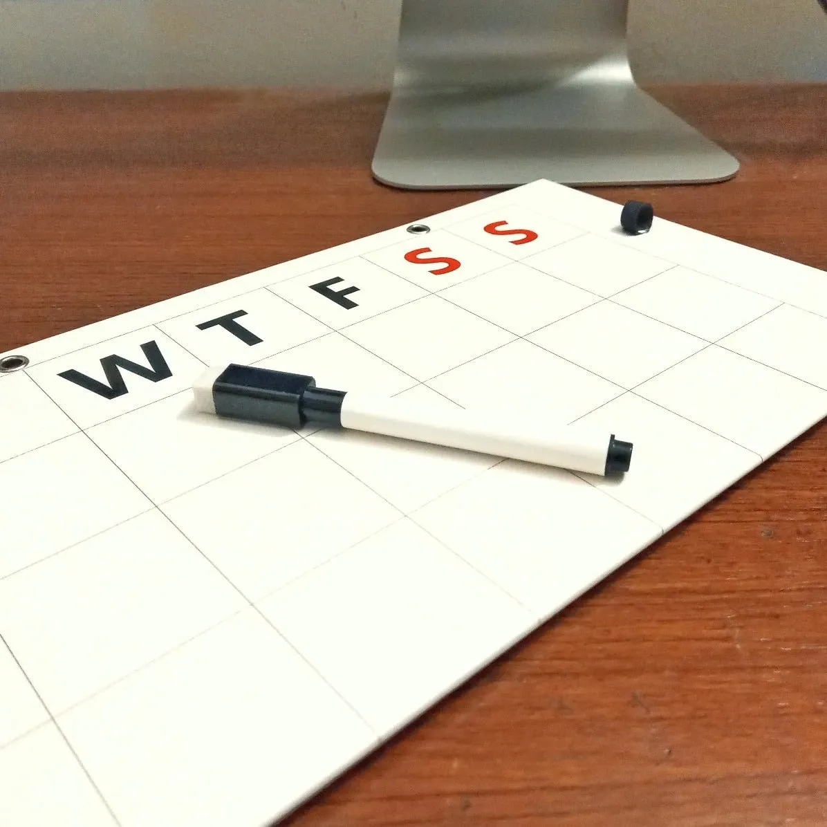 Bold Week Planner-Bold Rewritable Board