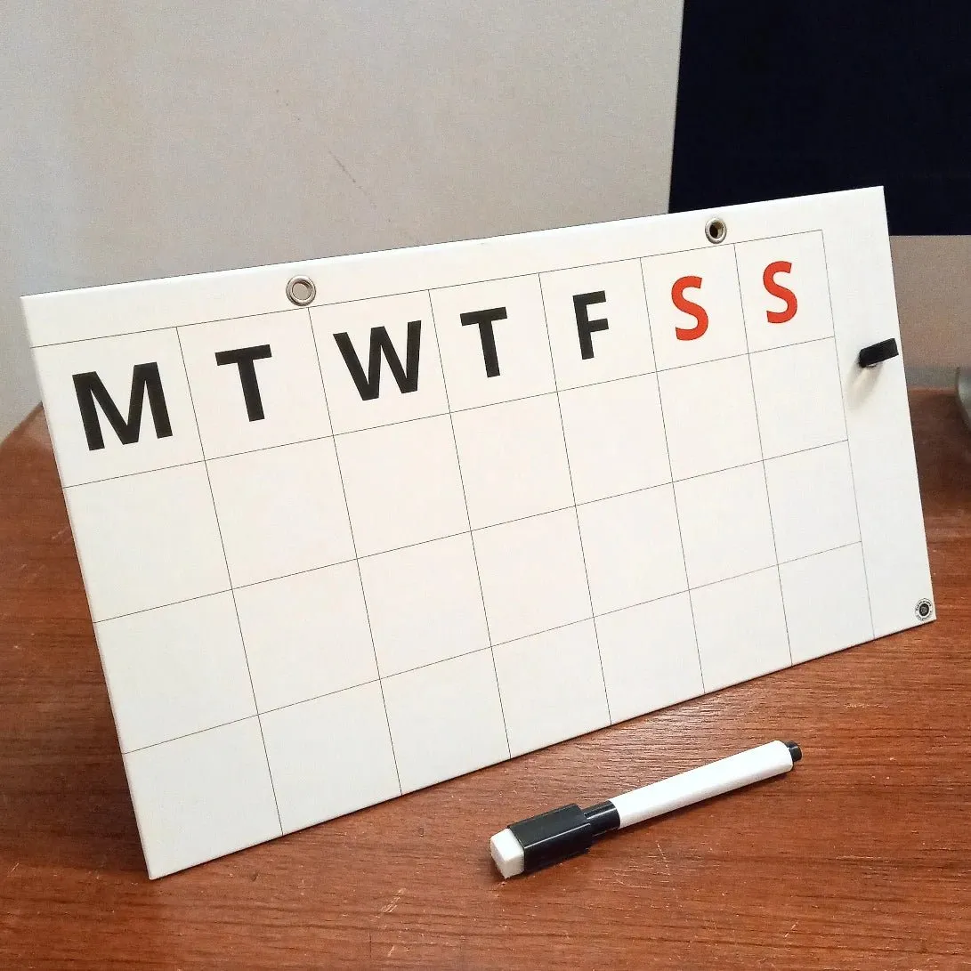 Bold Week Planner-Bold Rewritable Board