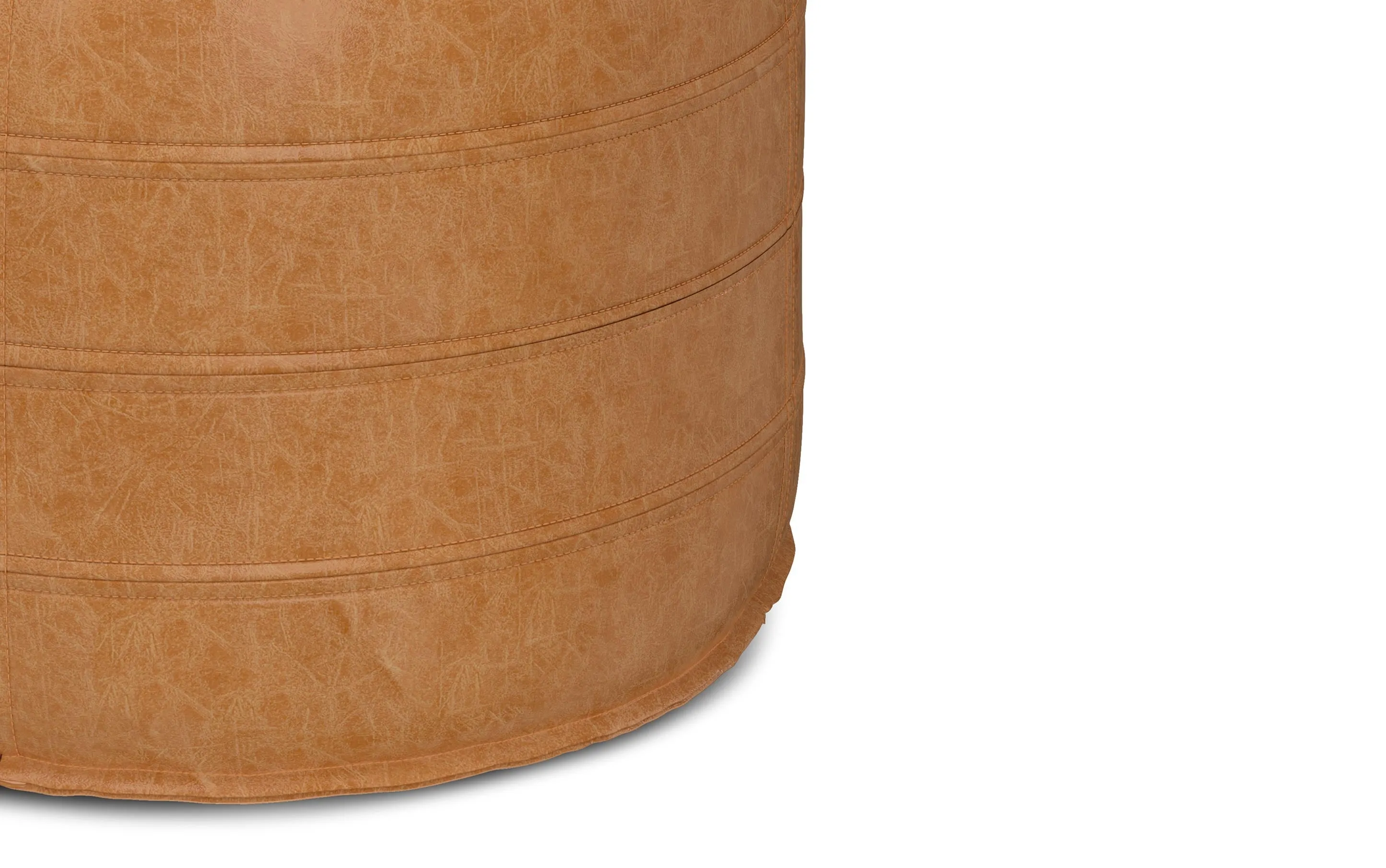 Brody 20 Inch Round Pouf
