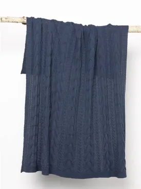 Cable Knit Throw