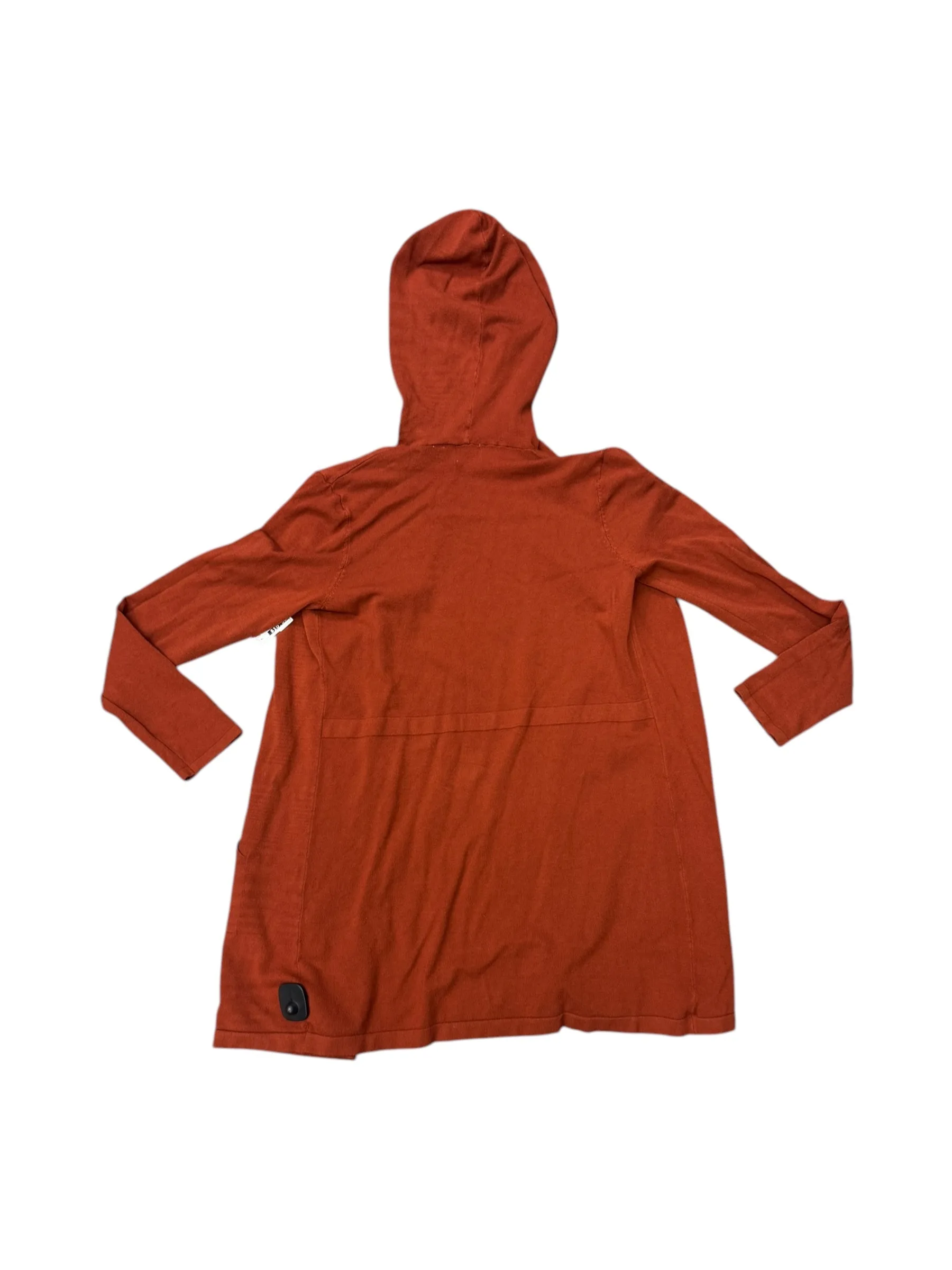 Cardigan By Cyrus Knits In Orange, Size: Xl