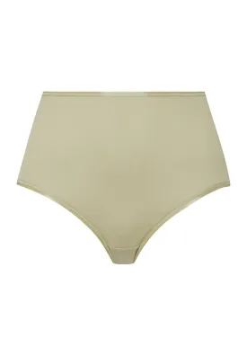 Cotton Seamless Cotton Full Brief | Moss Green 71625-2720