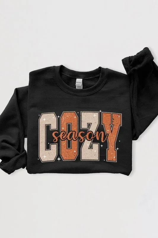 Cozy Season Graphic Fleece Sweatshirt