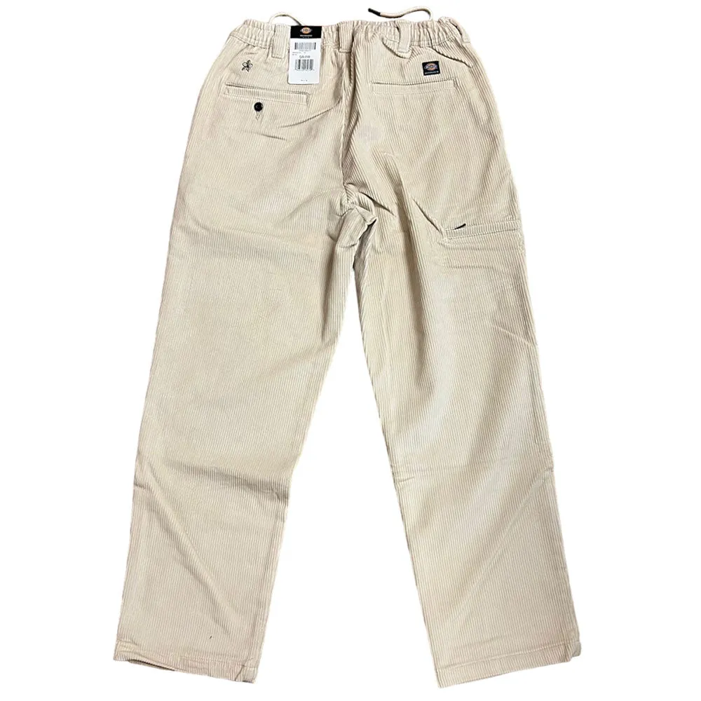 Dickies Skateboarding CorduroyTom Knox Elastic Waist Work Pant WPTK02TFK Fog