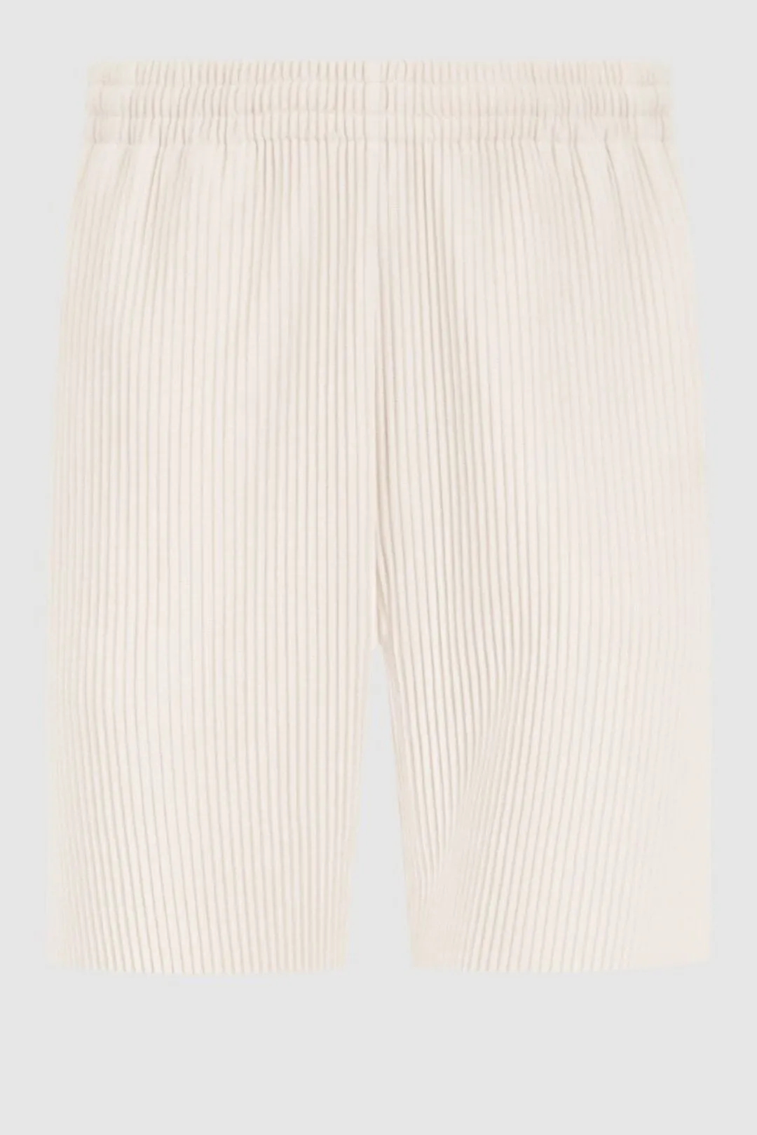 Ecru Pleated Resort Short