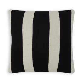 Enkel Cushion | Black | Cotton & Duck Feather | by Sophie Home