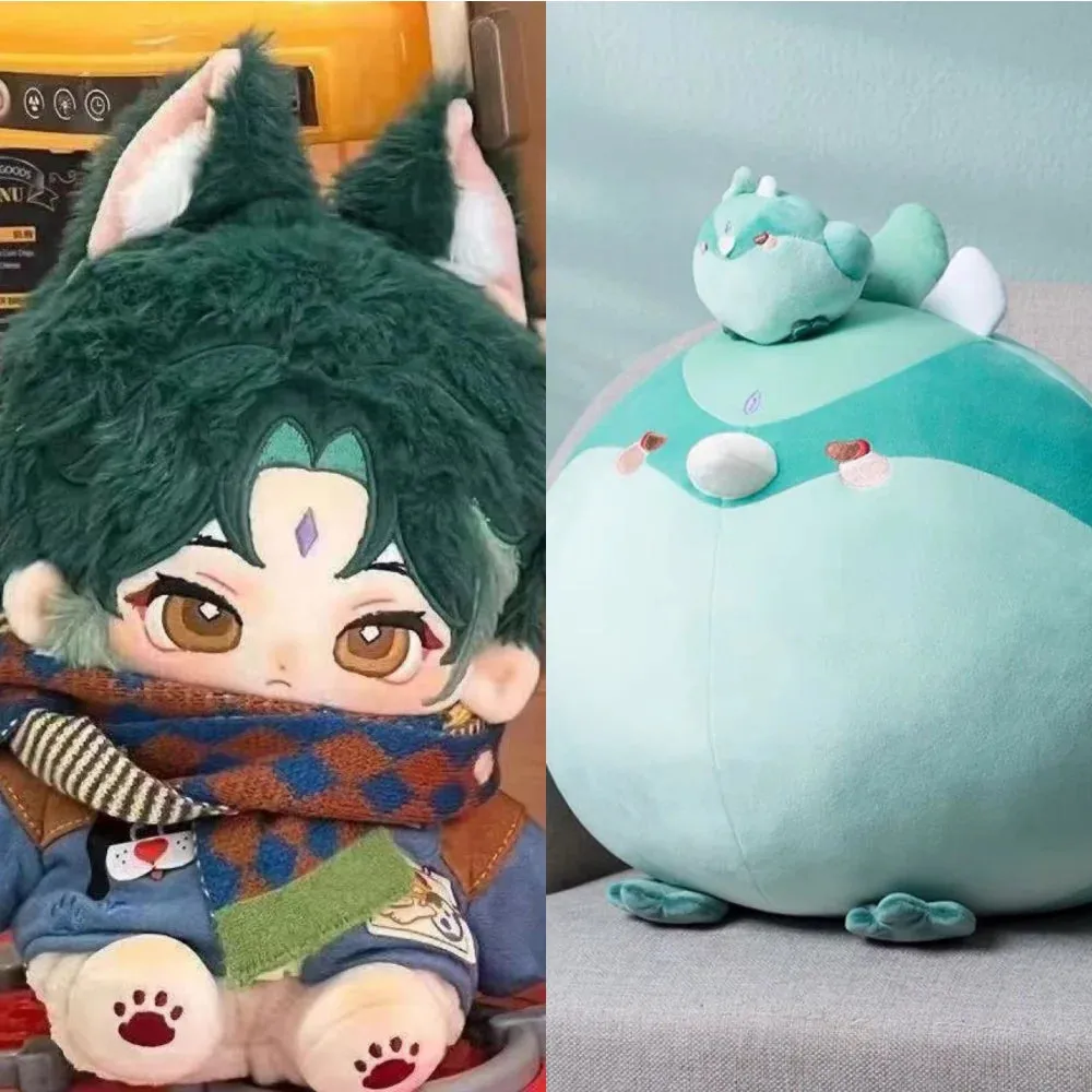 Genshin Impact Xiao&Xiao Puppet Scarameow Plushie Combo Pack