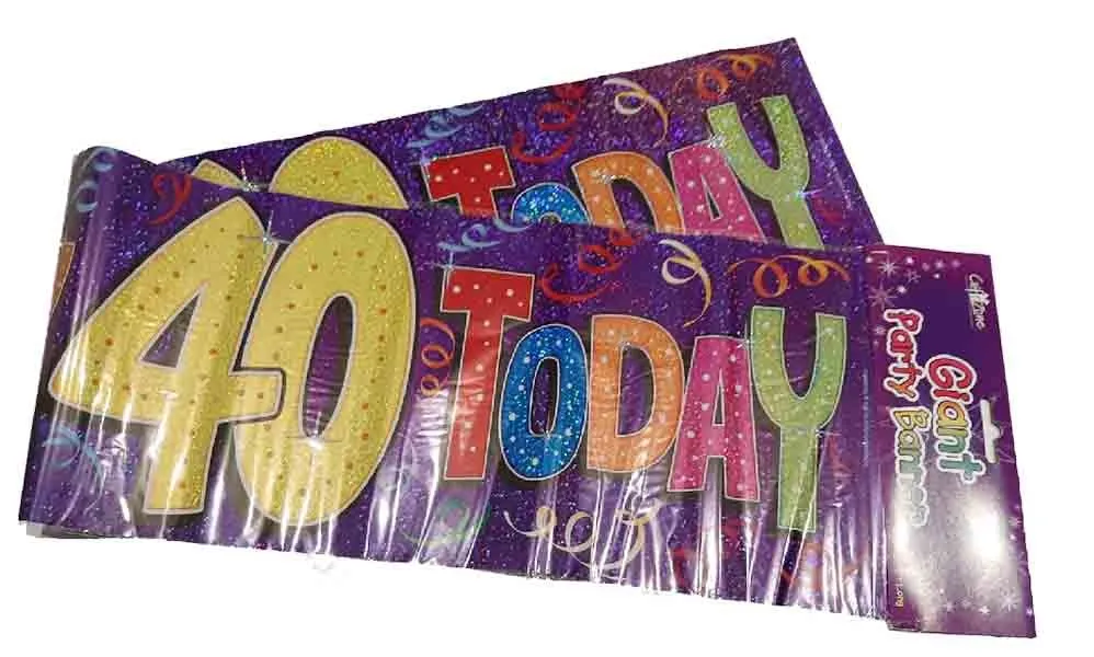 Giant Banner - Happy Birthday