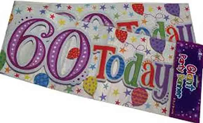 Giant Banner - Happy Birthday