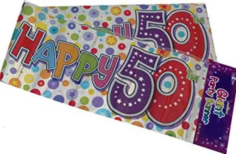 Giant Banner - Happy Birthday