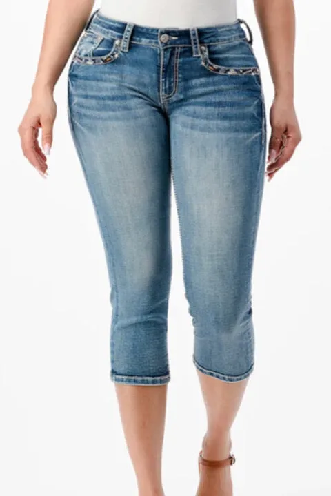 Grace in LA Easy Fit Capri