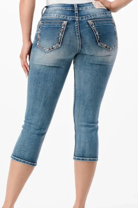 Grace in LA Easy Fit Capri