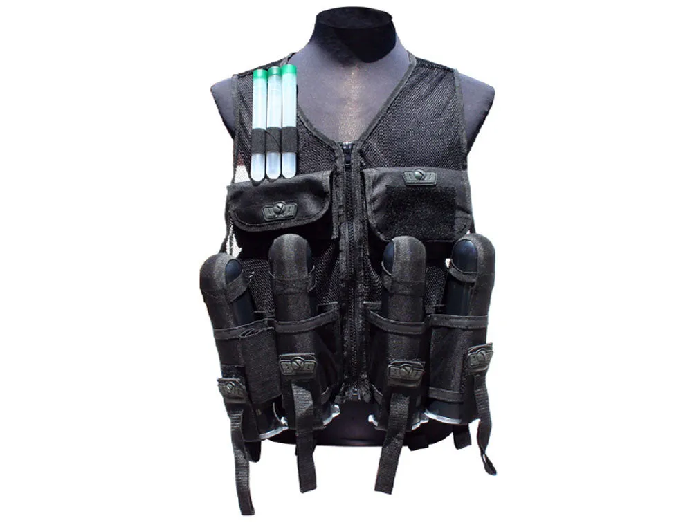 GxG Lightweight Tactical Vest - Black