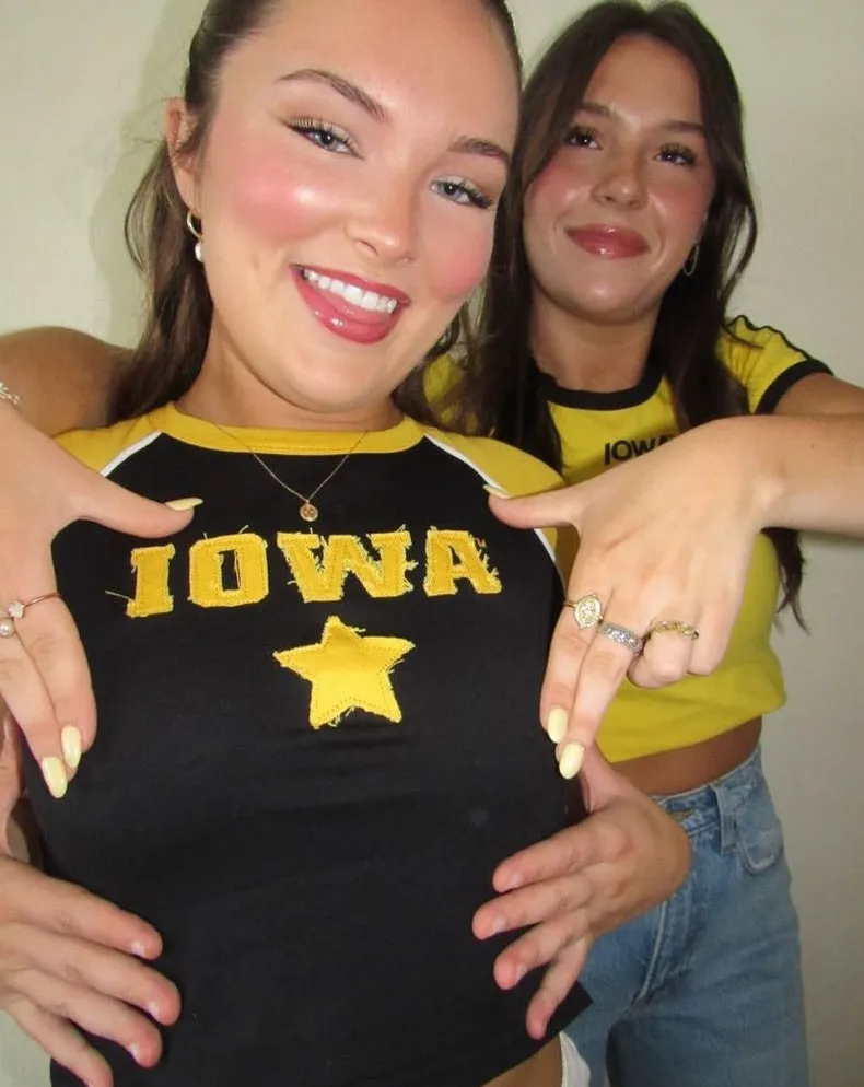 Iowa Star Baby Tee