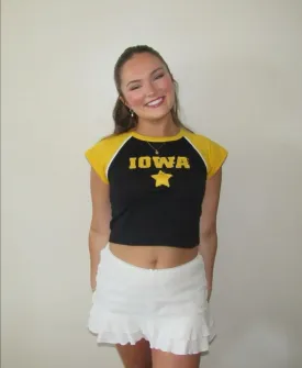Iowa Star Baby Tee
