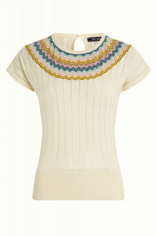 King Louie Yoke Top - Lavigne