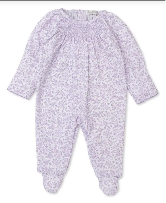Kissy Kissy Blooming Vines Footie