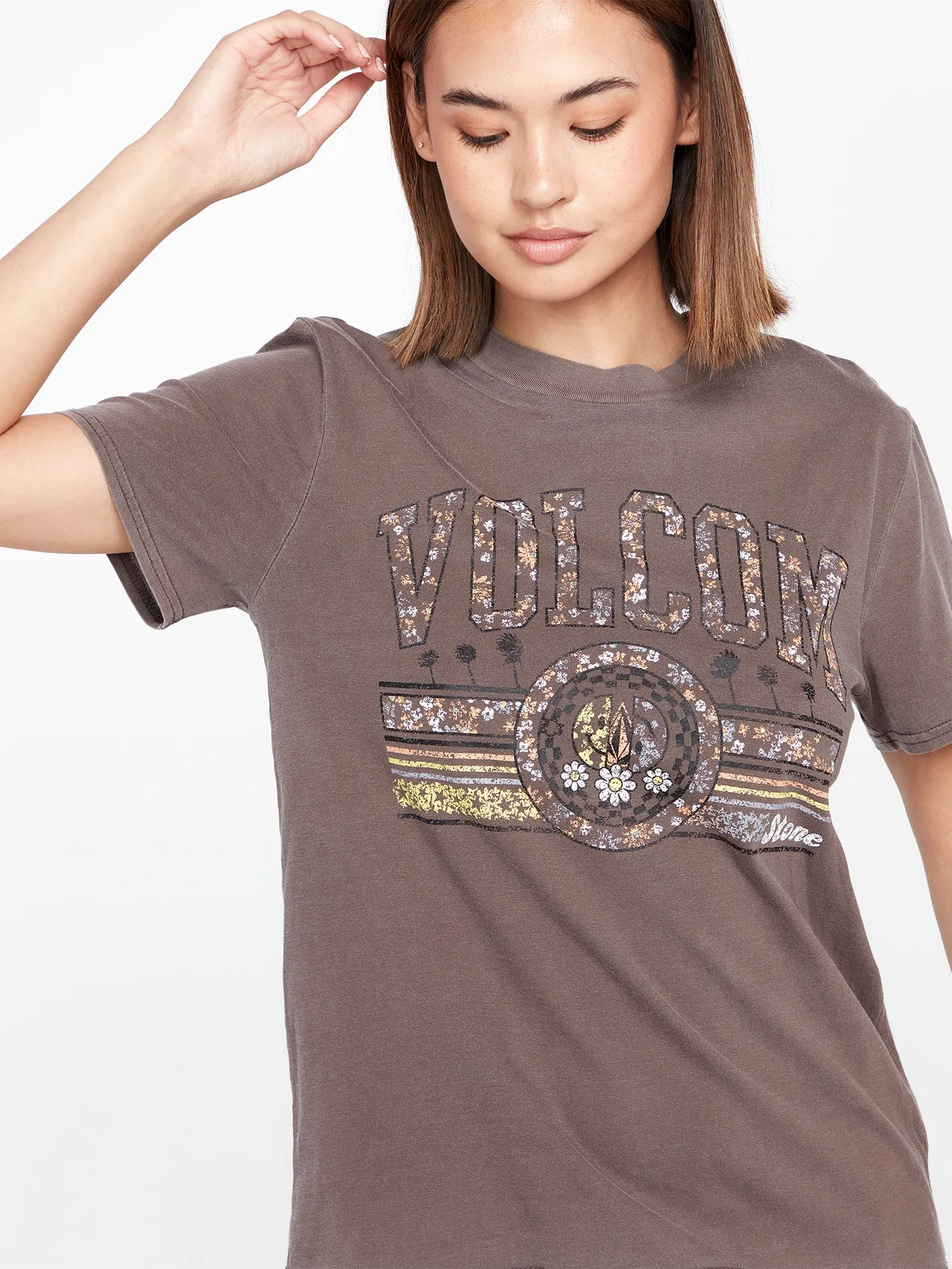 Lock It Up Short Sleeve Tee - Slate Grey