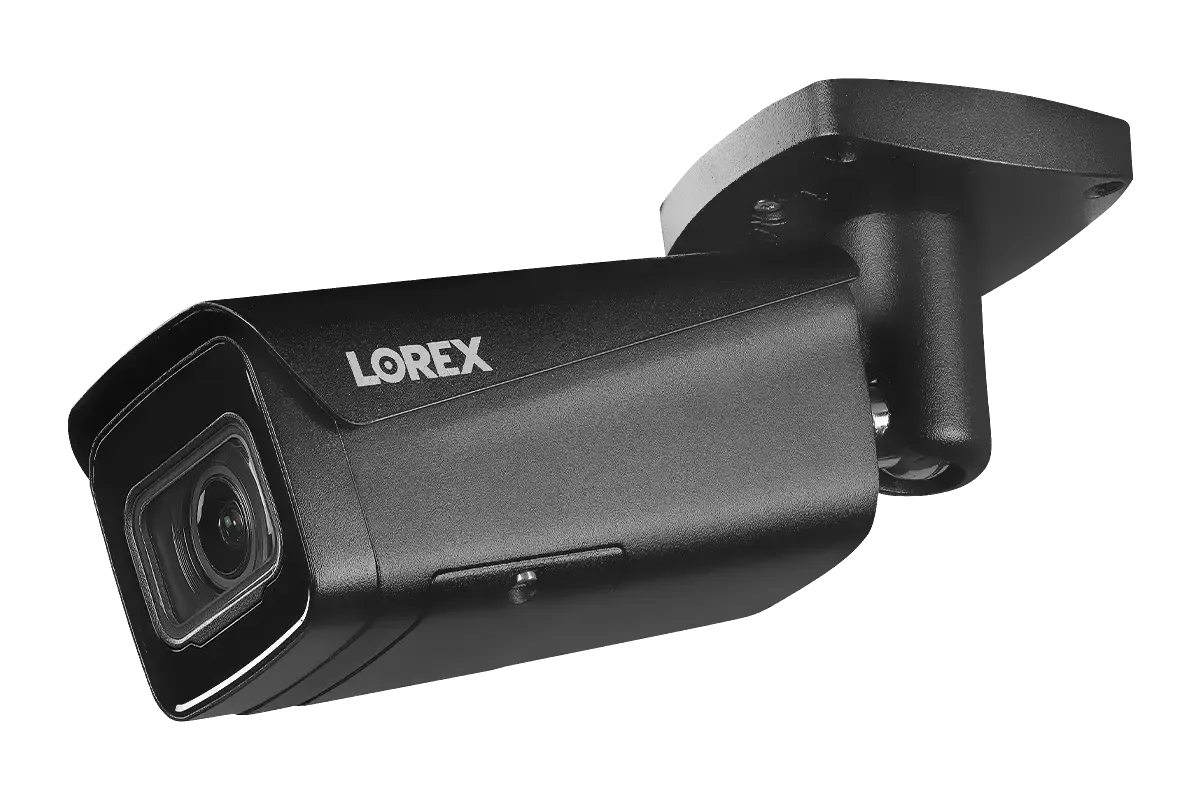 Lorex 4K (32 Camera Capable) 8TB Wired NVR System with Nocturnal 4 Smart IP Bullet Cameras Featuring Motorized Varifocal Lens, Vandal Resistant and 30FPS Recording