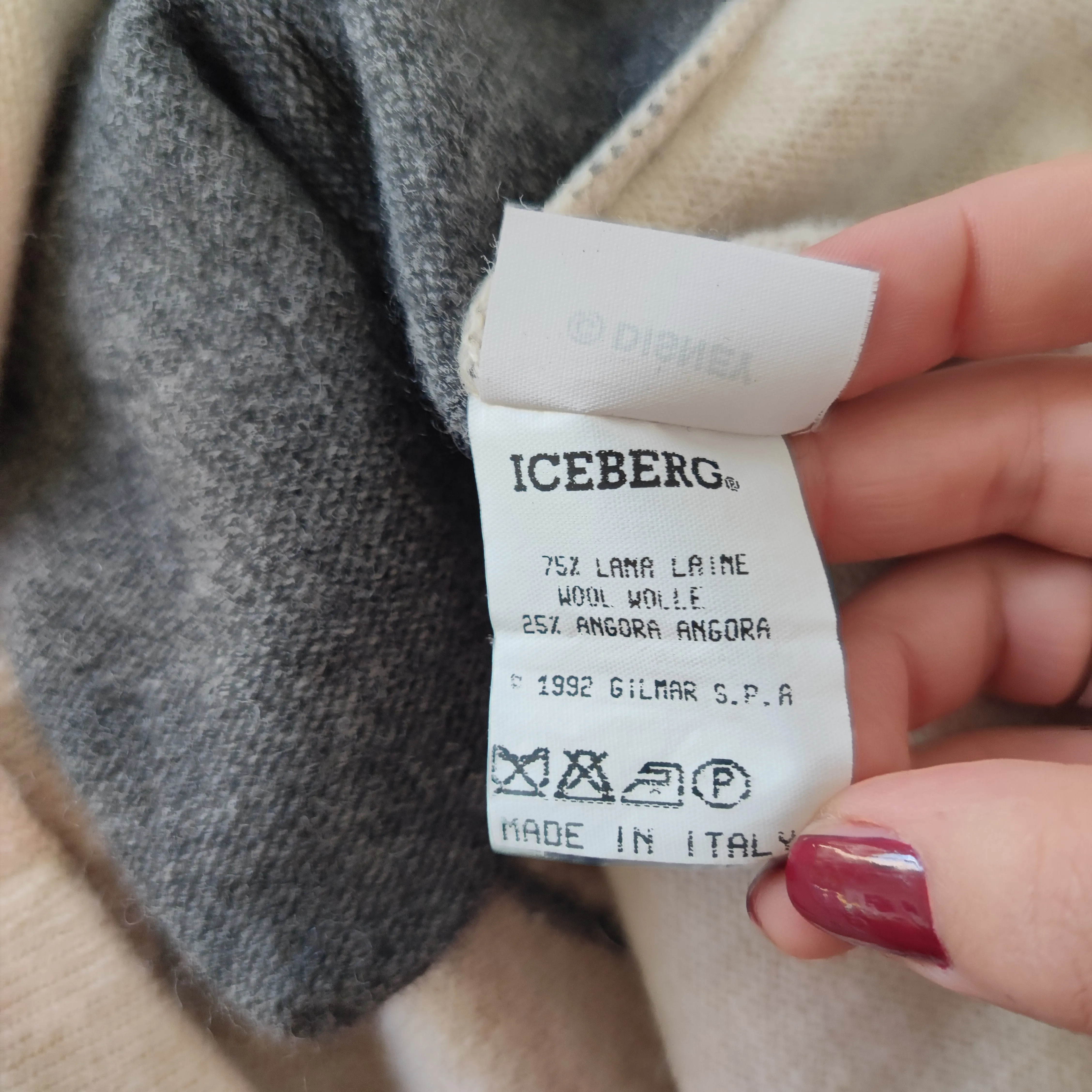 Maglione Iceberg vintage Dumbo 1992