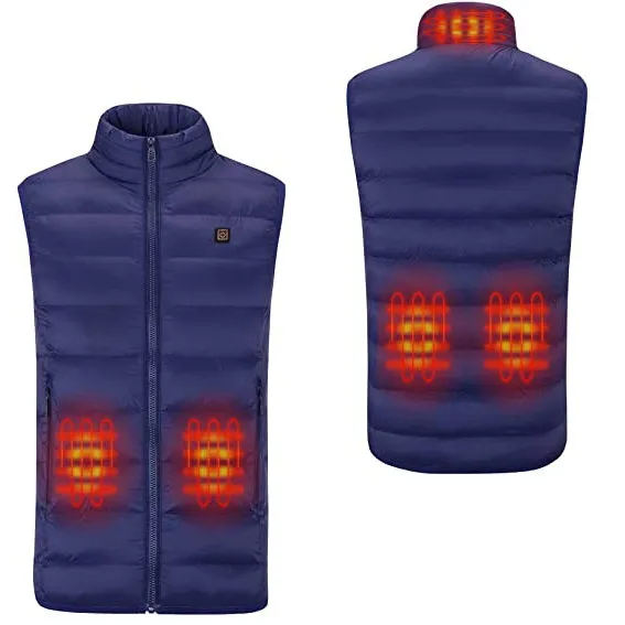 Men and Women's Heated Duck Down Vest