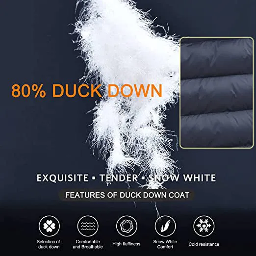 Men and Women's Heated Duck Down Vest