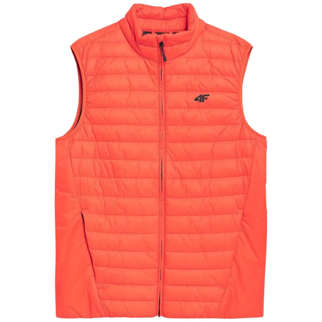 Men's Down Vest 4F Orange 4Fss23tdjam082 70S