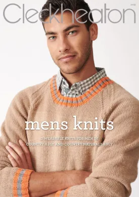 Mens Knits Knitting Book 1015