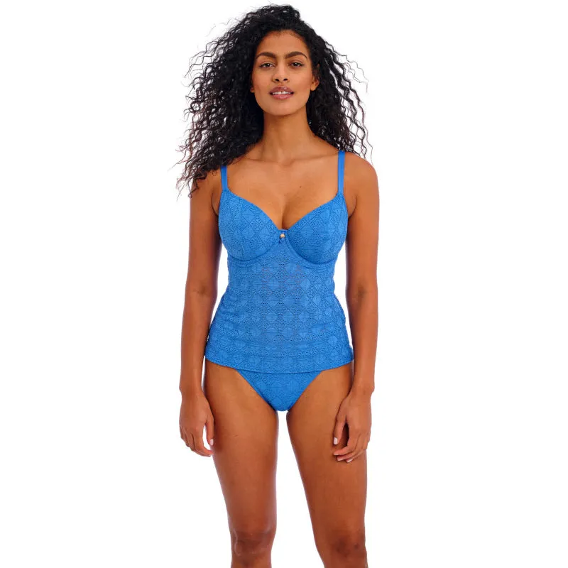Nomad Nights Tankini Swim Top Atlantic Blue - Freya Swim