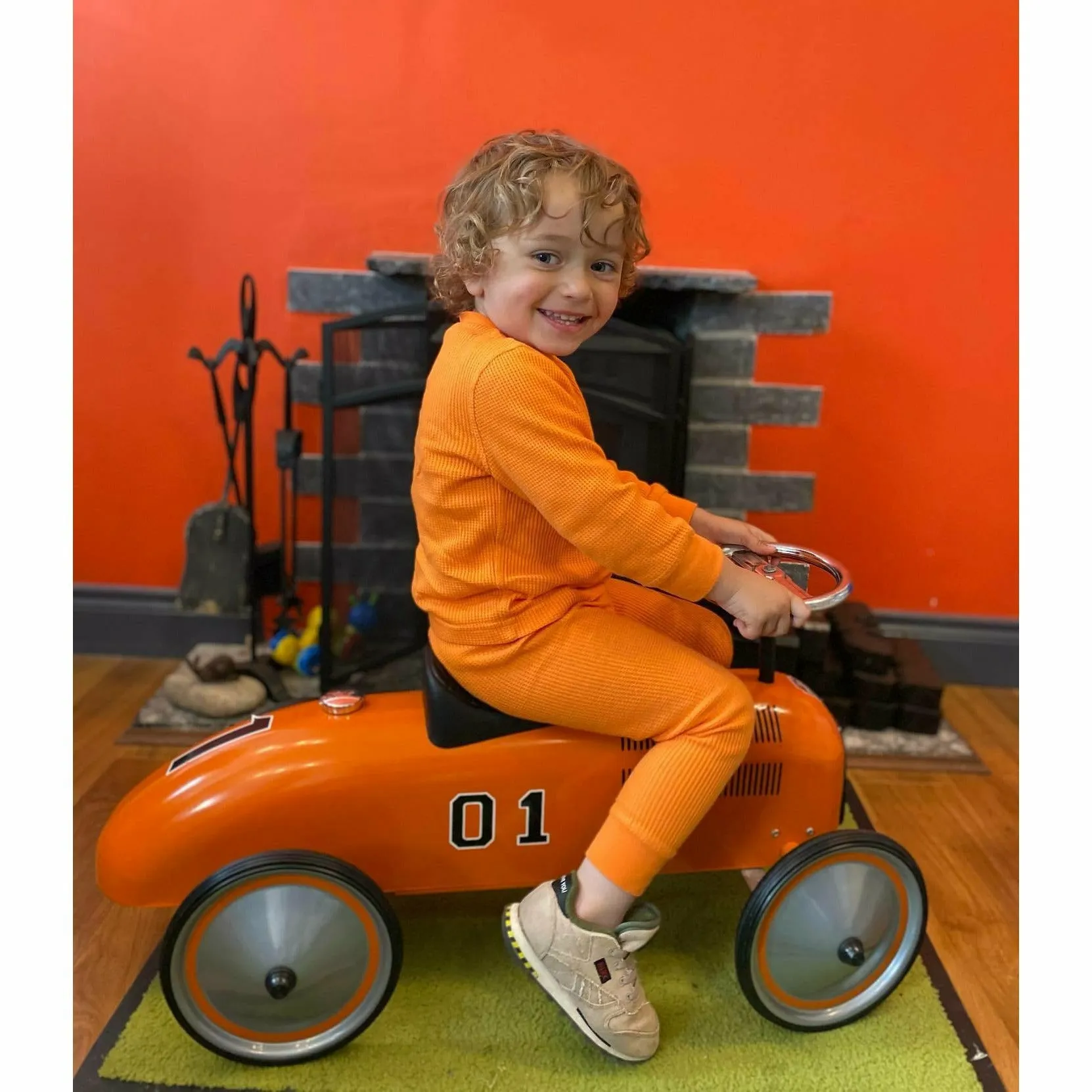 Orange Peel Waffle Cotton Set