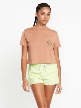 Pocket Dial Short Sleeve Tee - Clay