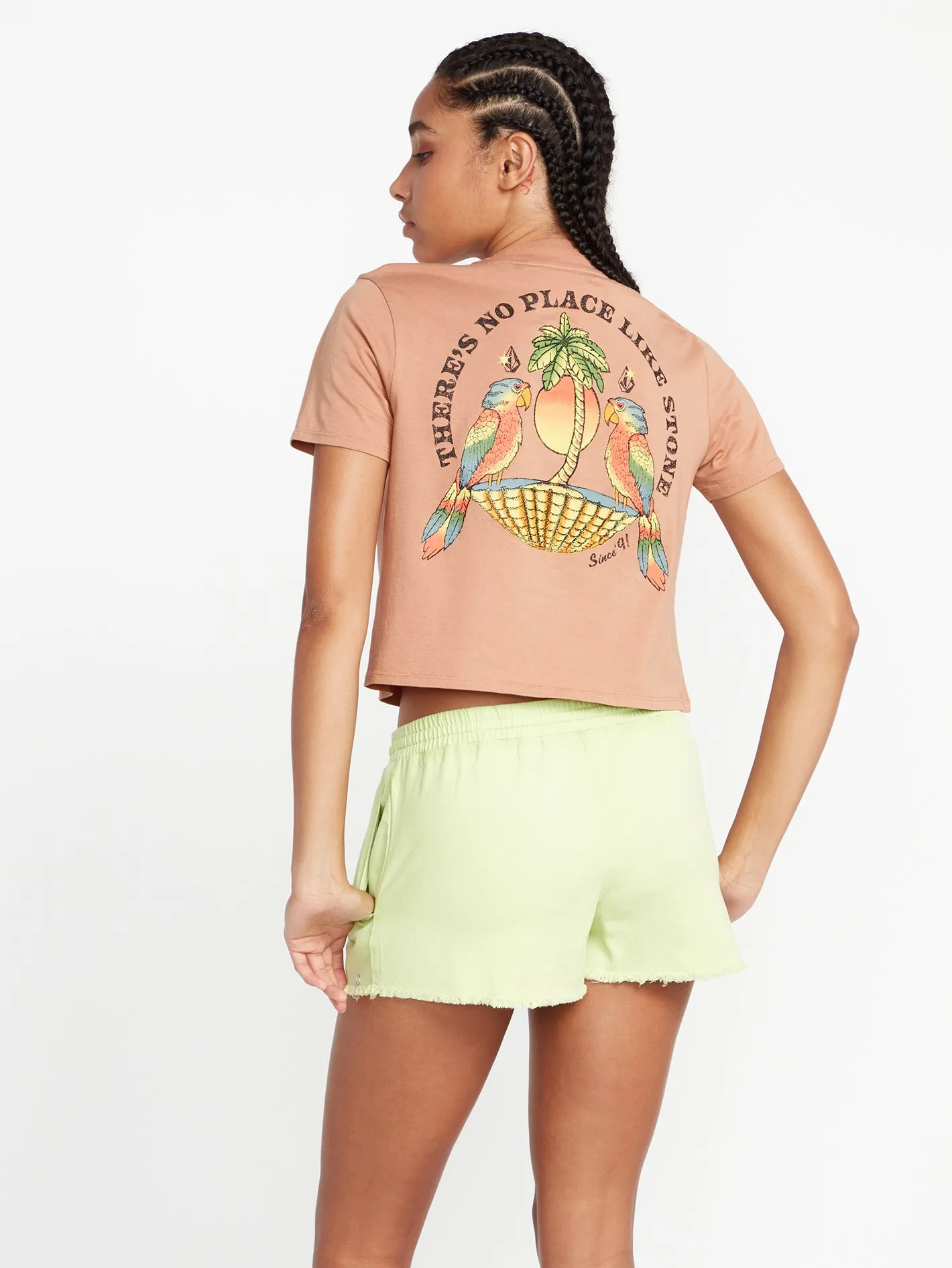 Pocket Dial Short Sleeve Tee - Clay
