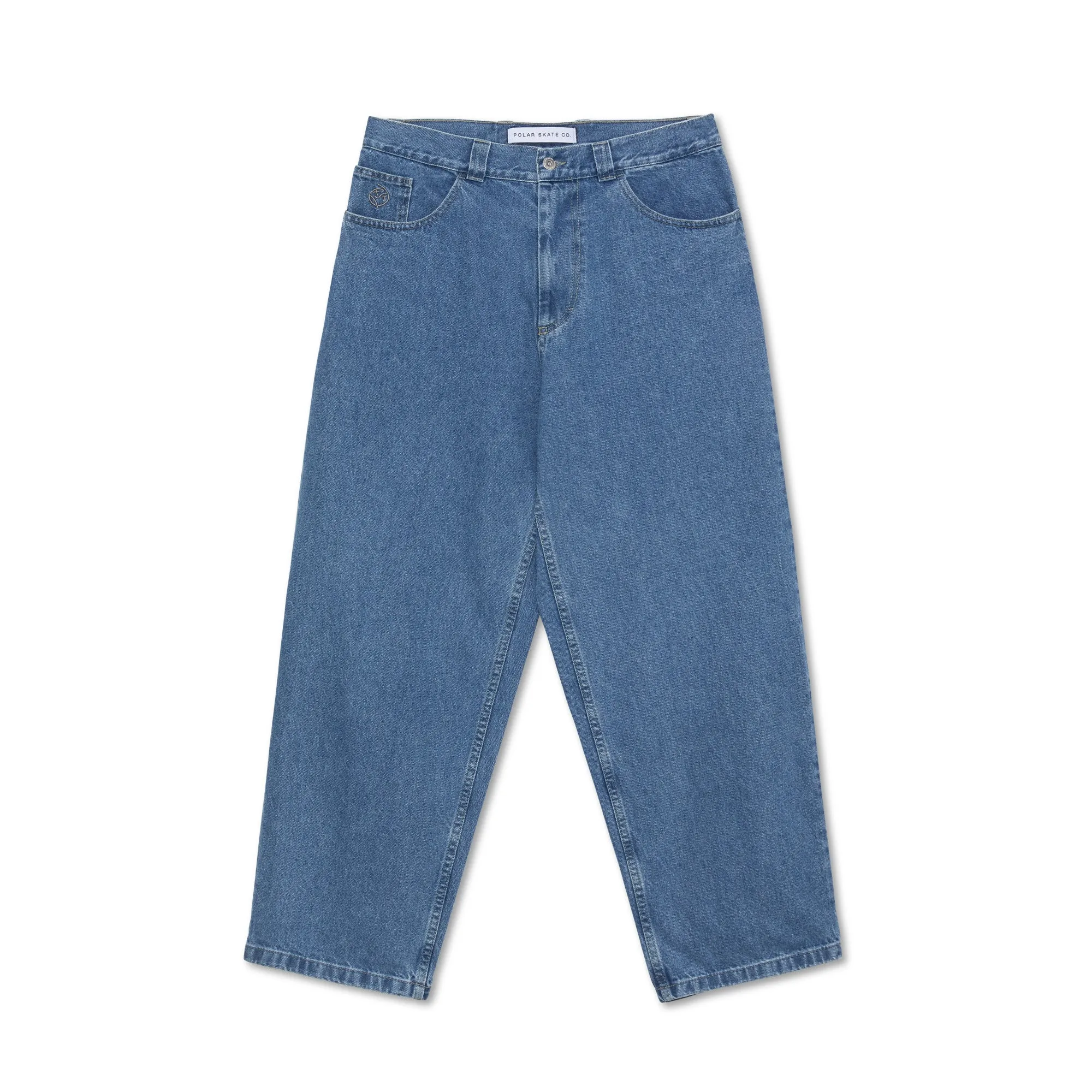 Polar Big Boy Pants: Mid Blue