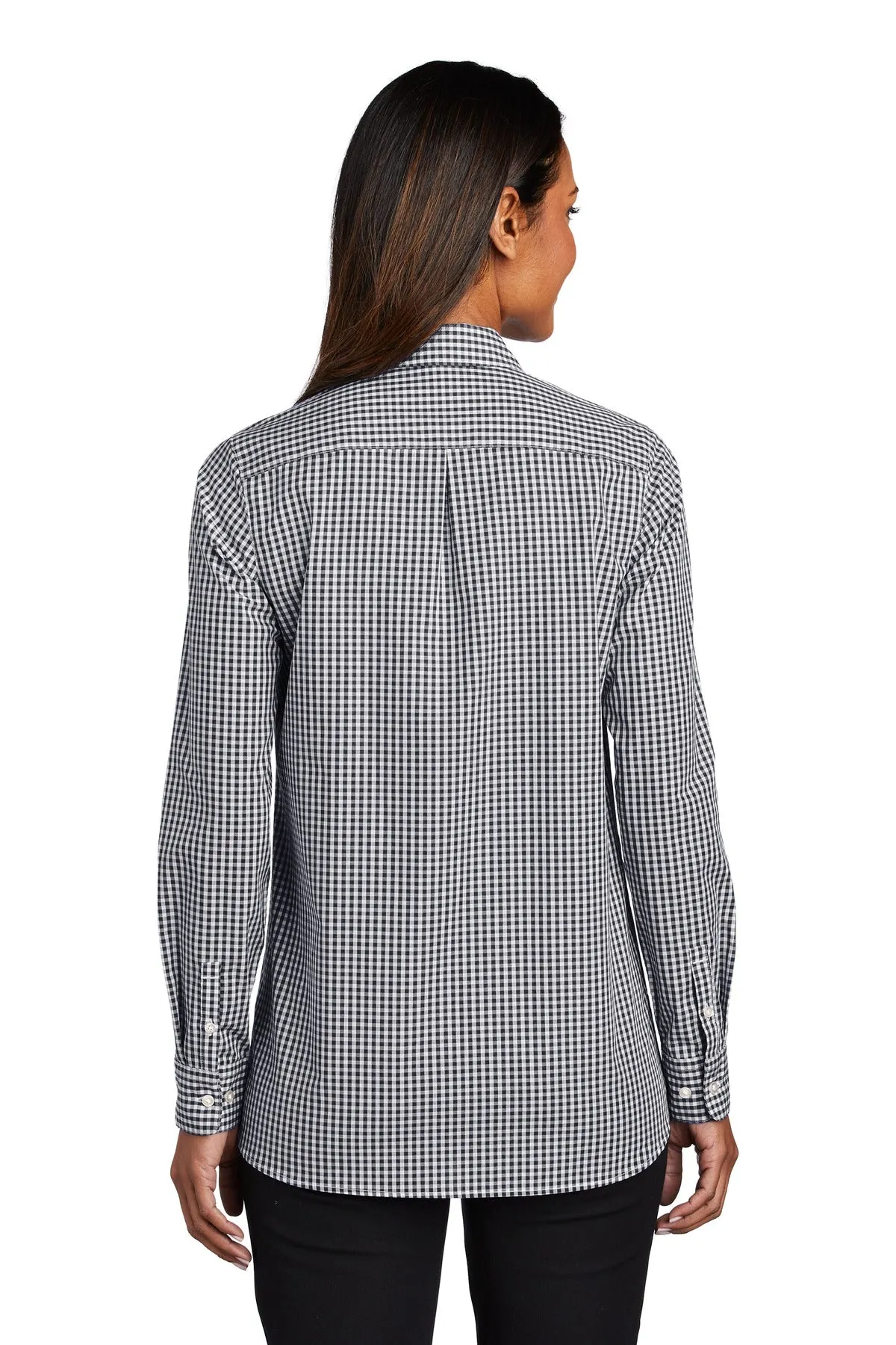 Port Authority ® Ladies Broadcloth Gingham Easy Care Shirt LW644