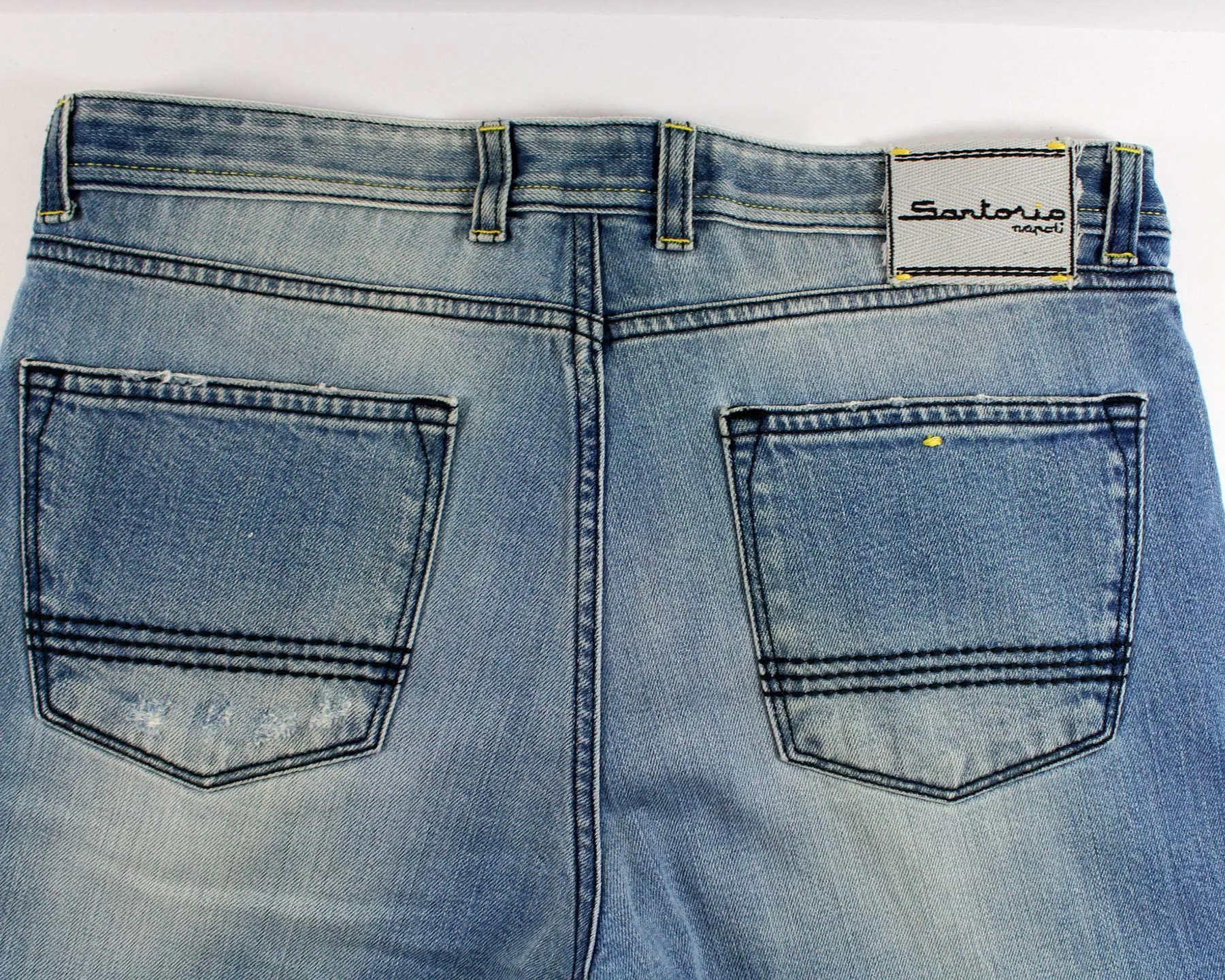 Sartorio Jeans Denim Blue Slim Fit Button Fly 38 SALE